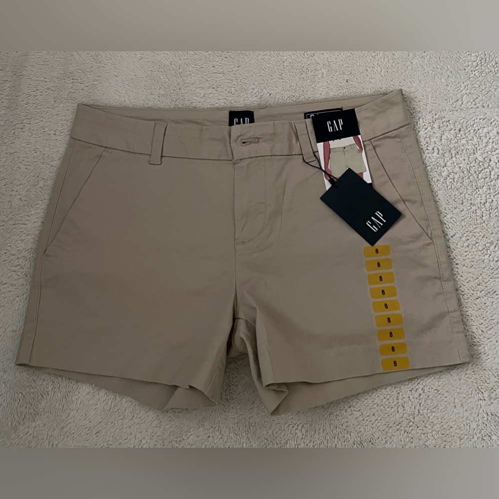 GAP Girlfriend Twill Short Size 8 NWT Brand New - Picture 9 of 10